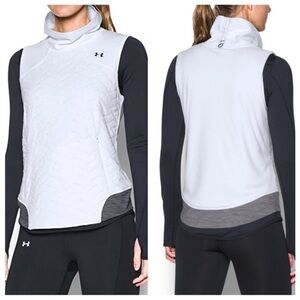 Under Armour ColdGear Reactor 3G Running Vest Pullover Funnel Neck, XS